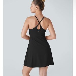 HALARA Black Mini Dress Small long